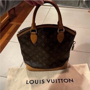 Louis Vuitton Lockit Brown Monogram Shoulder Bag